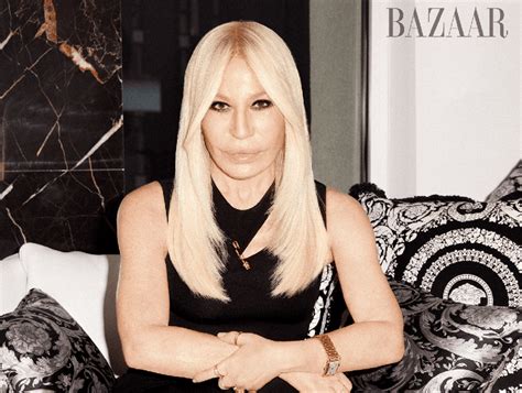 donatella versace intervista italiano|donatella versace comment.